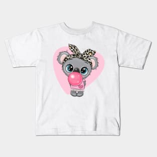 Cute koala and gum. Kids T-Shirt